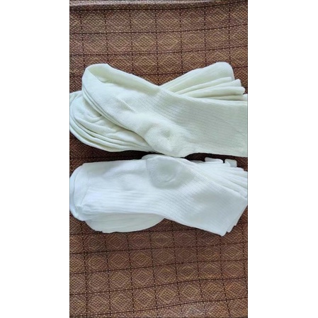 COMBO 1 set tất  10 đôi nữ cổ cao , hoạ tiết sọc thẳng đơn giản , chất liệu dày dặn