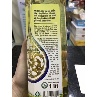 Dầu đậu nành simly