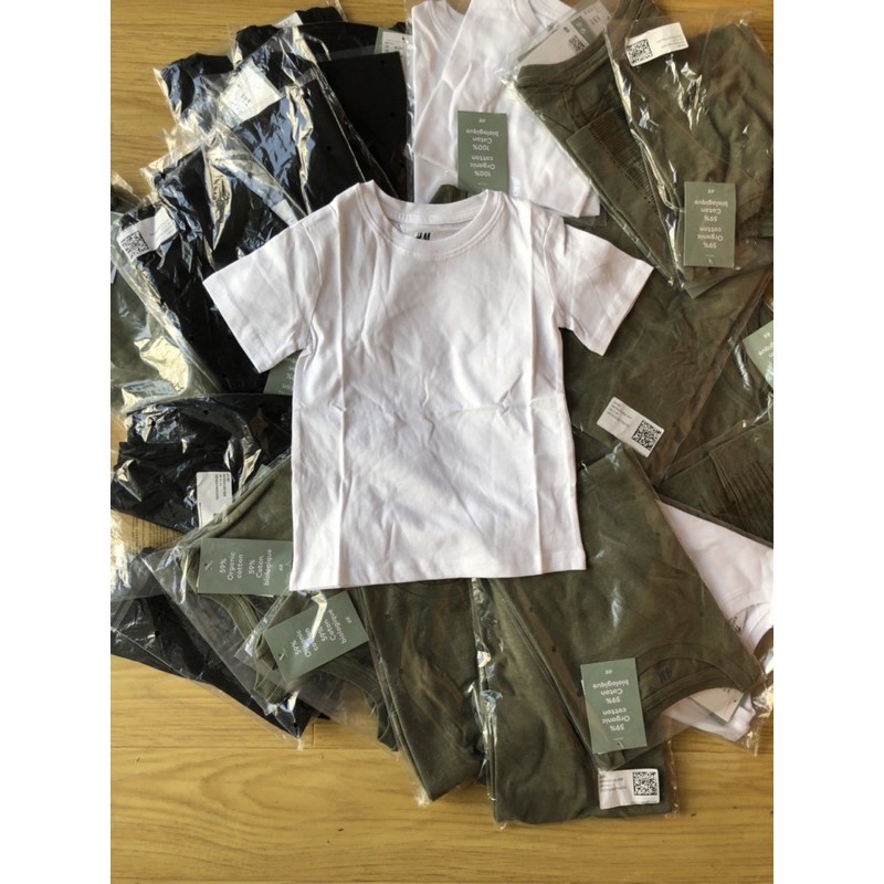 Áo thun basic săn sale US size 1,5-2y đến 8-10y