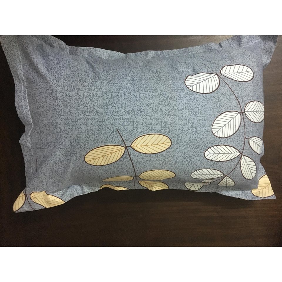 Bộ 2 vỏ gối cotton nhung kích thước 40x60cm