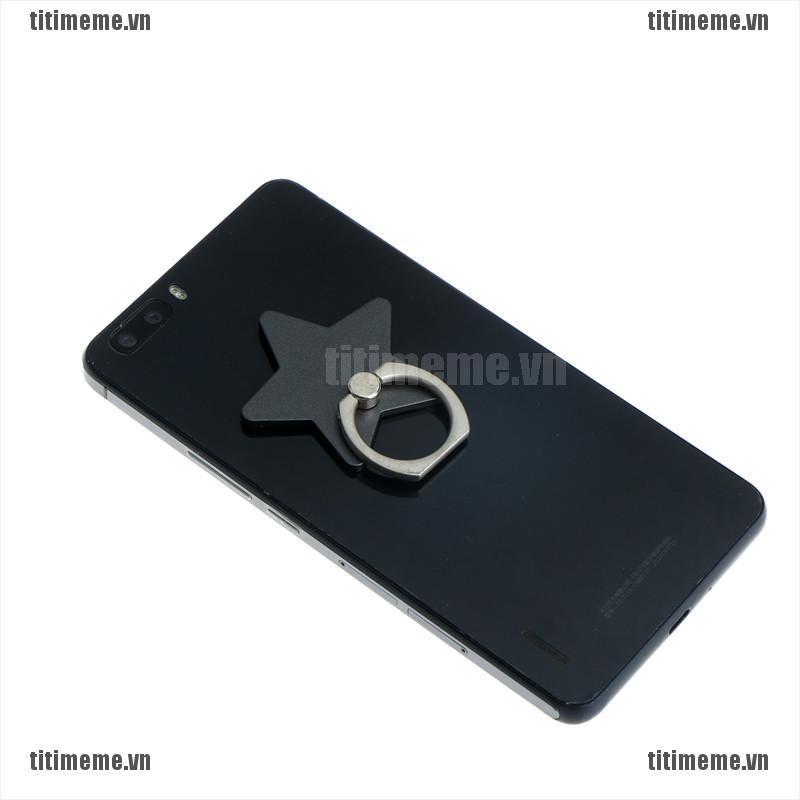 TITI five-pointed star shaped mobile phone ring bracket moblie phone holder