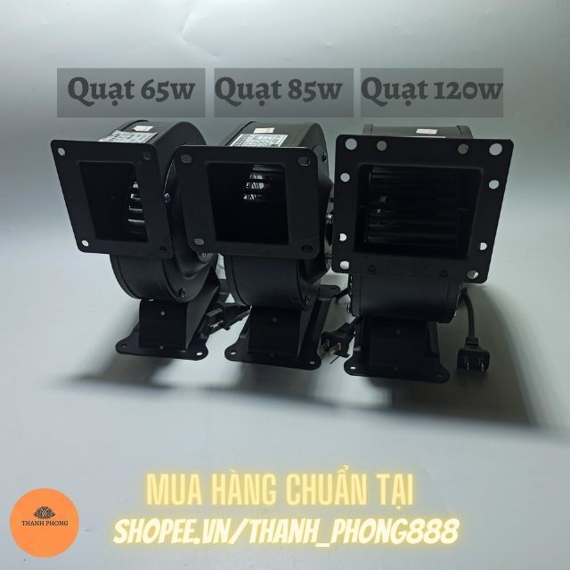 [Có Video] Quạt Sò Ly Tâm Hình Sên Hút Ly Tâm 65W 85W 120W 220V