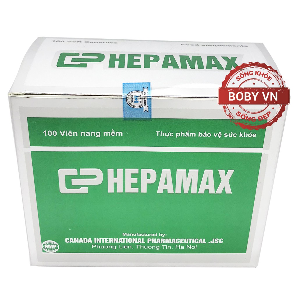 Giải độc gan Hepamax hỗ trợ hạ men gan, thanh nhiệt giải độc