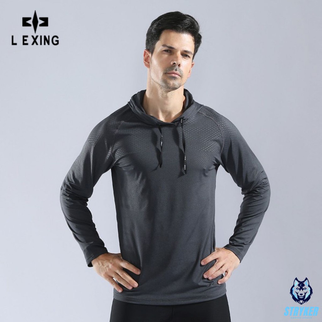 (Zencib Store) Áo thun phông dài tay thể thao L10857 LeXing (Không Quần) - Shop Đồ Tập Gym Nam Nữ - Nội Địa Trung