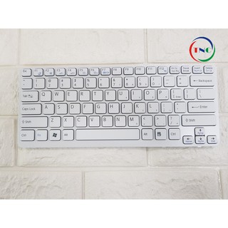 Bàn Phím Laptop Sony Vaio SVE14 SVE 14 Sẵn Khung màu TRẮNG SVS14 SVE14A SVE14AA12T SVE14A17ECW SVE14AE13L SVE14A1S1E