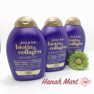 Dầu Gội, Xả Biotin Collagen 385ml Ogx USA or UK