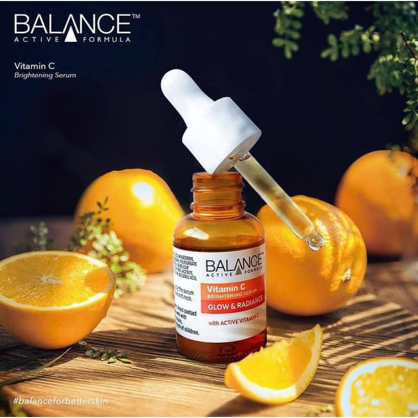 Serum Trắng Da, Mờ Thâm Balance Active Formula Vitamin C Brightening 30ml