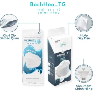 Khẩu trang y tế KJ94 Hàn Quốc 4 lớp Kháng Khuẩn 98% đạt chuẩn quốc tế túi 5 cái- trinhgiagia