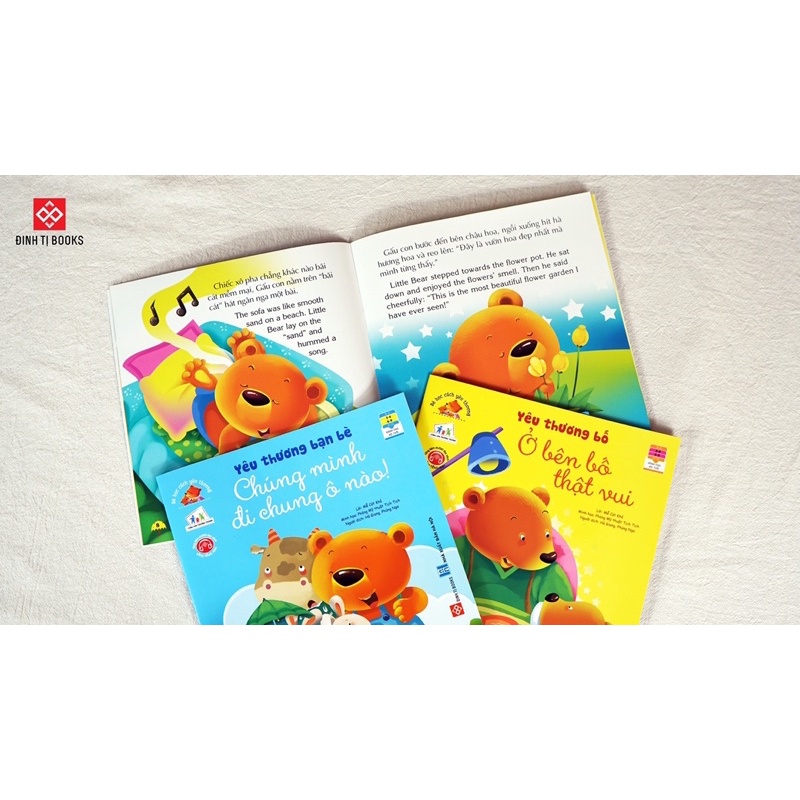 Sách-Bé học cách yêu thương (6 cuốn)