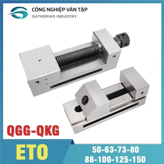 Ê tô mài QGG, QKG dùng để gá, kẹp phôi trong việc gia công khoan, phay, mài chính xác.
