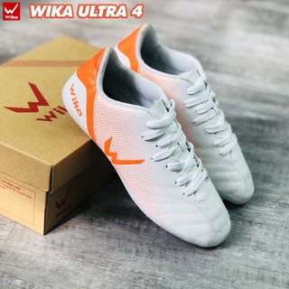 Giày bóng đá phủi Wika Ultra 4 đế TF ( giày đá bóng đá banh WIKA sân cỏ nhân tạo ) - Đã khâu toàn bộ đế