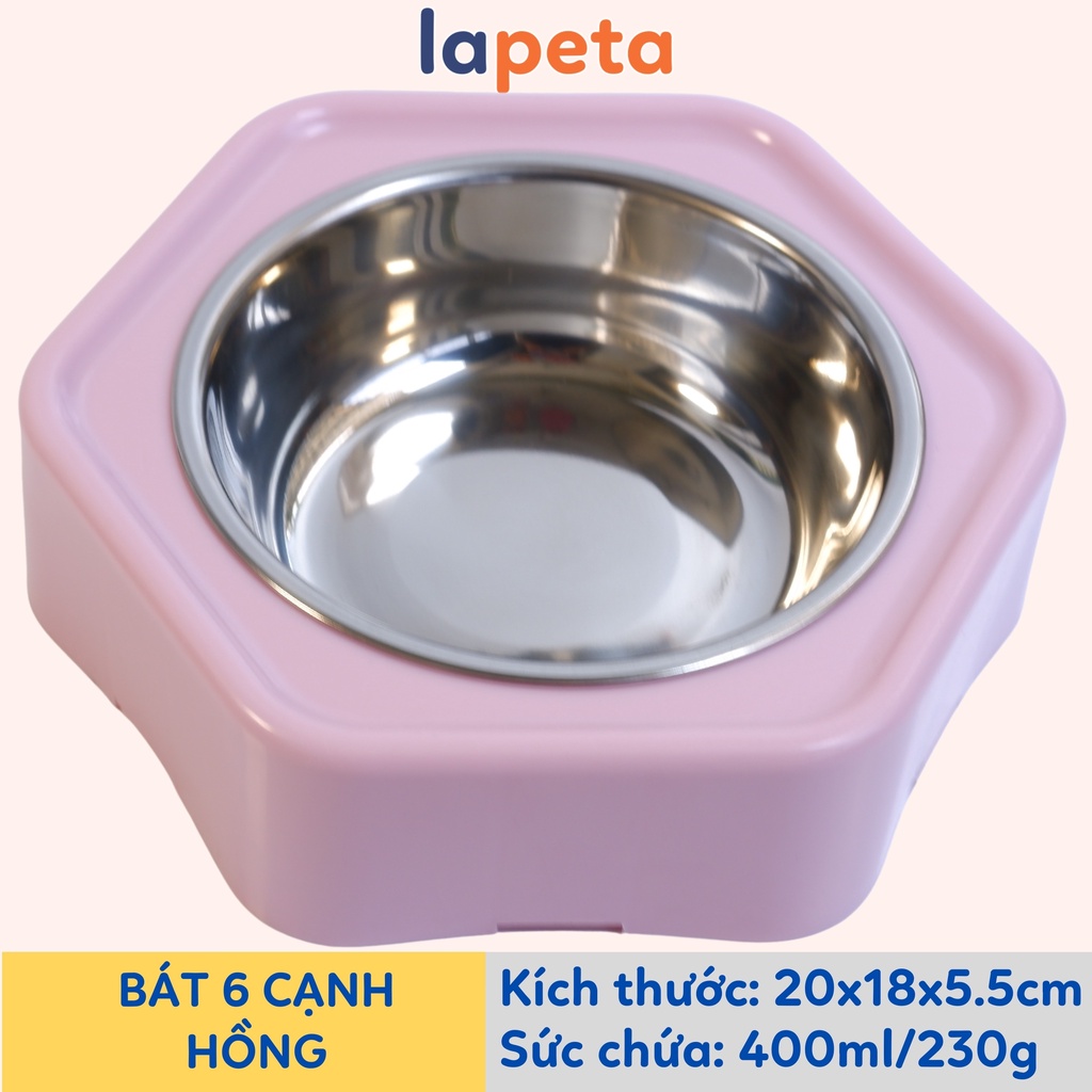 Bát ăn cho chó mèo, khay nước tự động lắp ghép thành bộ cho thú cưng kèm bình 500ml