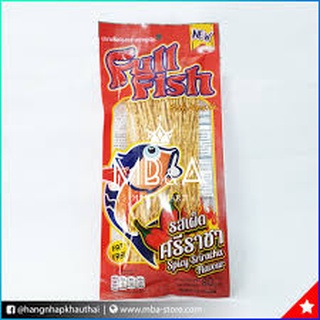 Cá khô sợi Full Fish 80g thái lan 4 vị