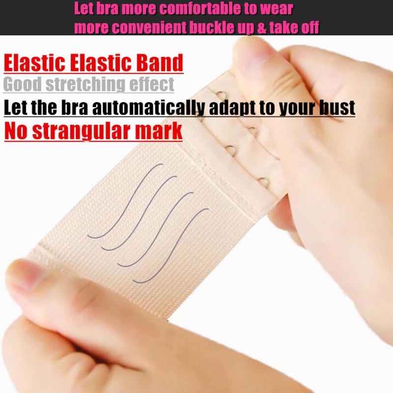 Dây Áo Ngực 3 Hàng 3 Khóa Bằng Thép Không Gỉ Chất Lượng Cao