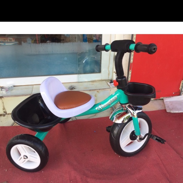 Xe đạp 3 bánh yên mềm