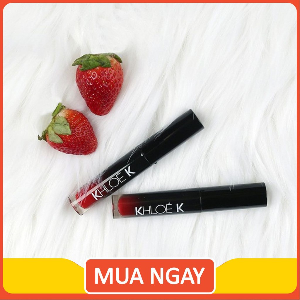 (Combo 2) Son Dưỡng dạng kem Cao Cấp  Đỏ Cam ANLOHA_store