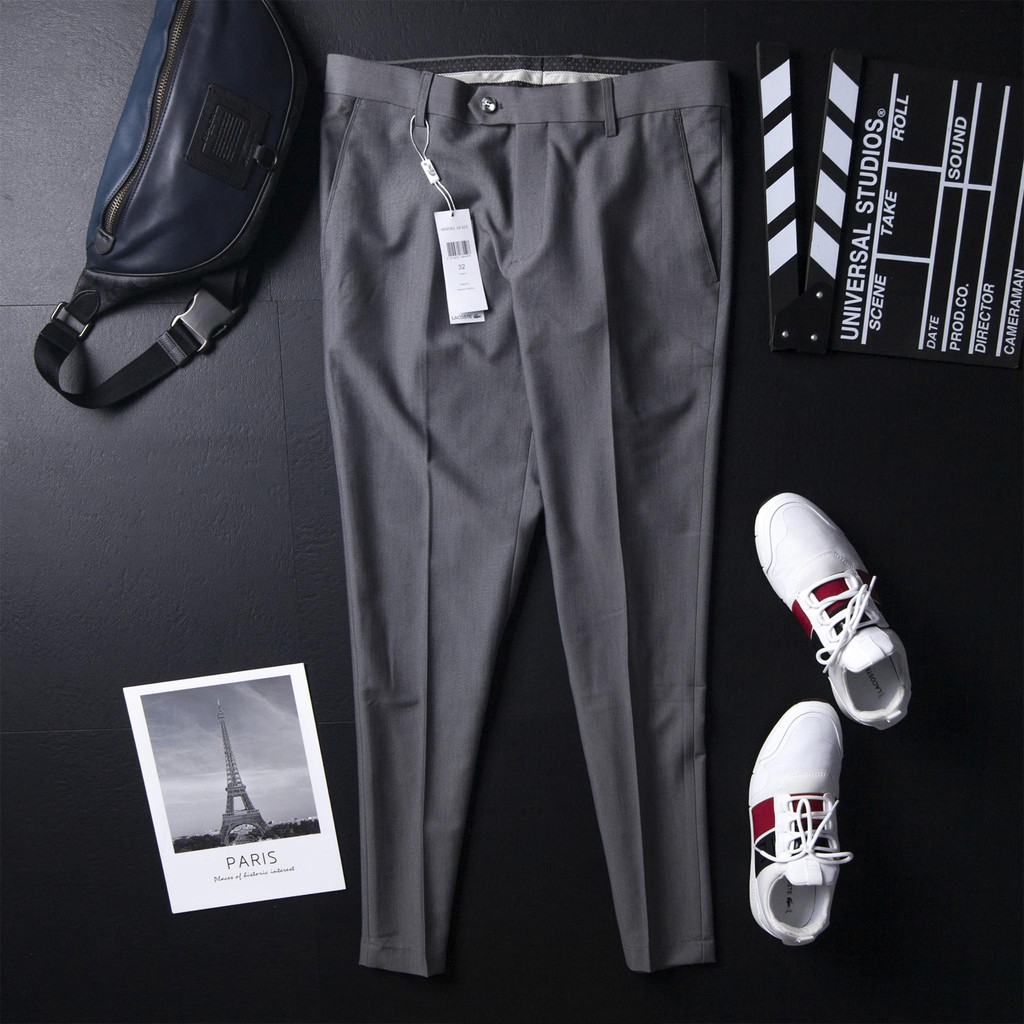 QVCS1 | Quần tây LaCốt SLIMFIT co giãn nhẹ | from dáng cực chuẩn | 4 màu | BigBuy360 - bigbuy360.vn