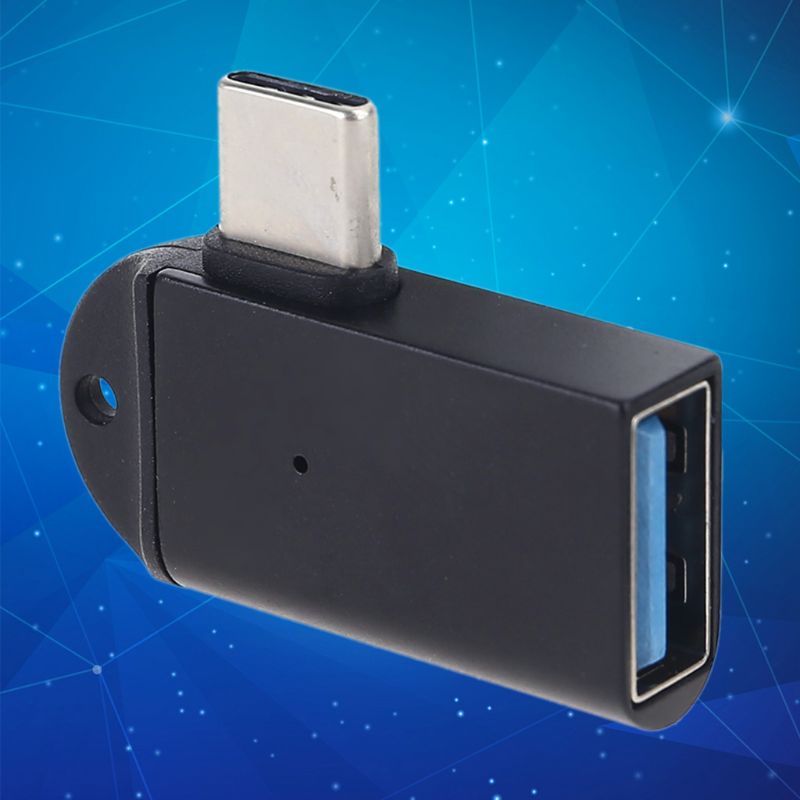 Đầu Chuyển Đổi OTG Góc 90 Độ Cho Laptop / Điện Thoại