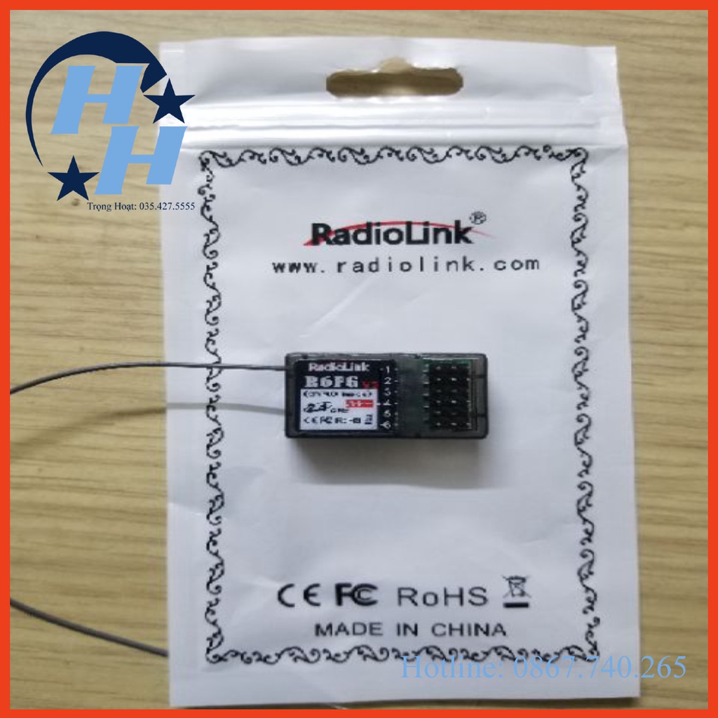 Bộ thu tín hiệu RX RadioLink R6F và R6FG V3 Hàng Chính Hãng.