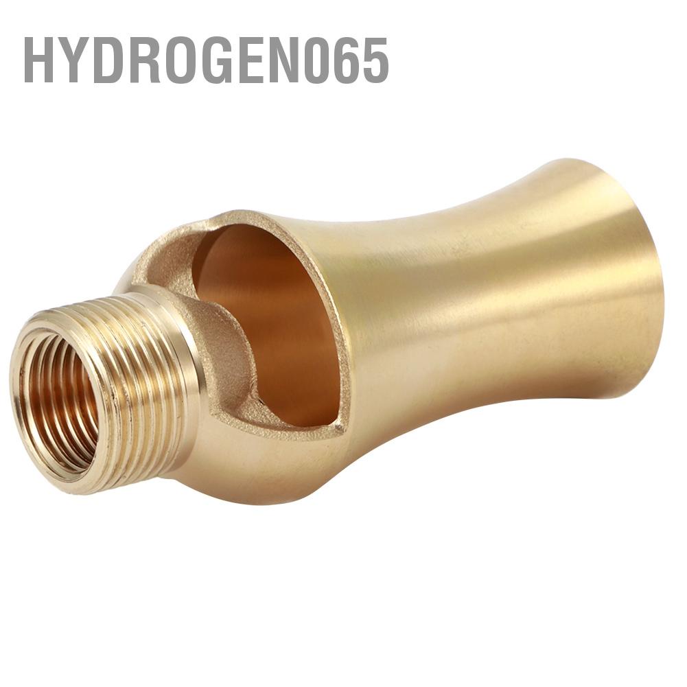 Hydrogen065 G1/2in Female Thread G3/4in Male Fountain Nozzle Sprinklers Landscaping Spray Head for Swimming Pool