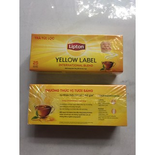 Trà Lipton Nhúng Hộp 25 Túi Lọc