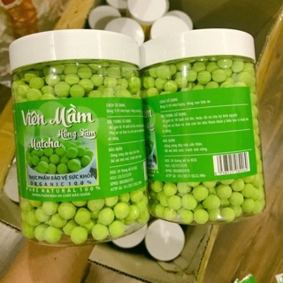 1kg /2 Hộp Viên Mầm Đậu Nành Matcha