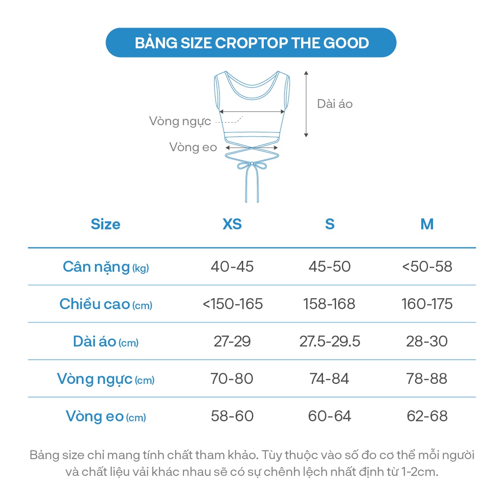 Áo Croptop Buộc Dây The Good/ Cassia Croptop