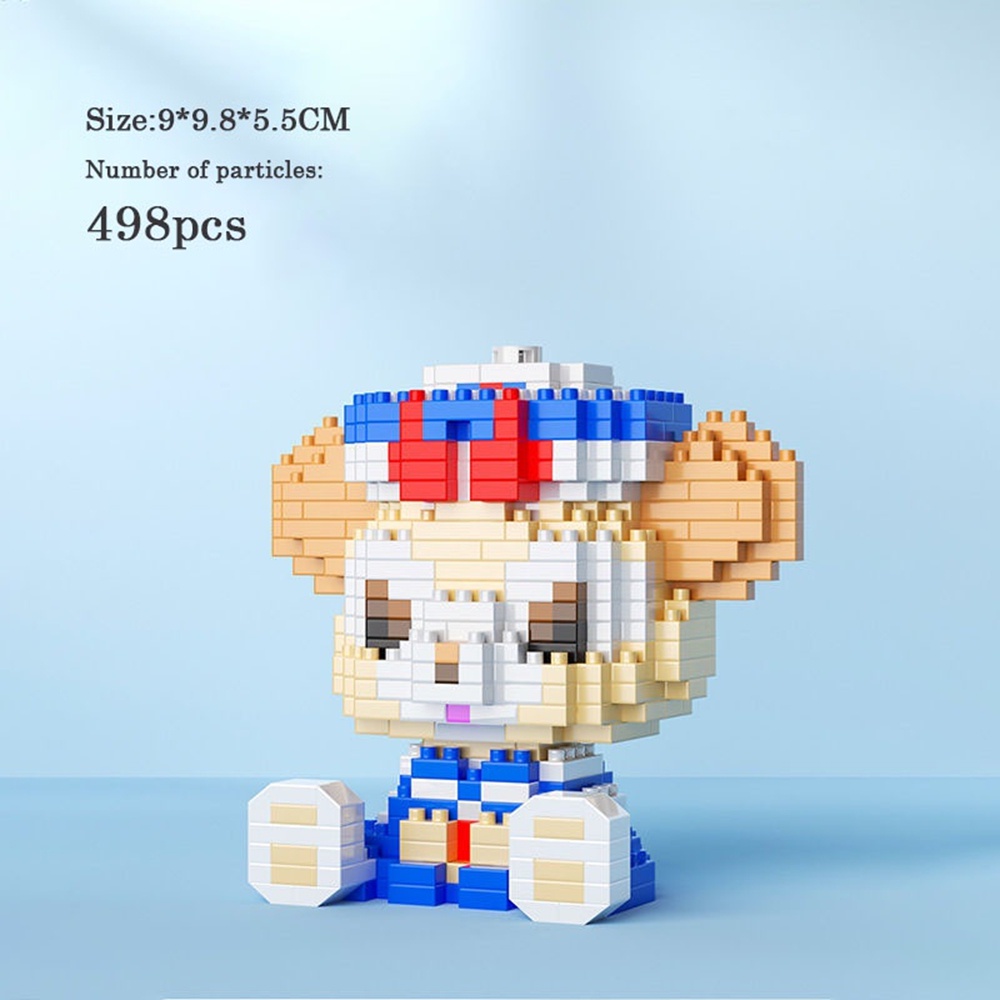 Đồ chơi xếp hình lego mini hình chú thỏ dễ thương DIY