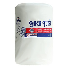 Bông Y Tế Cuộn - BẠCH TUYẾT - loại 1kg, 500g