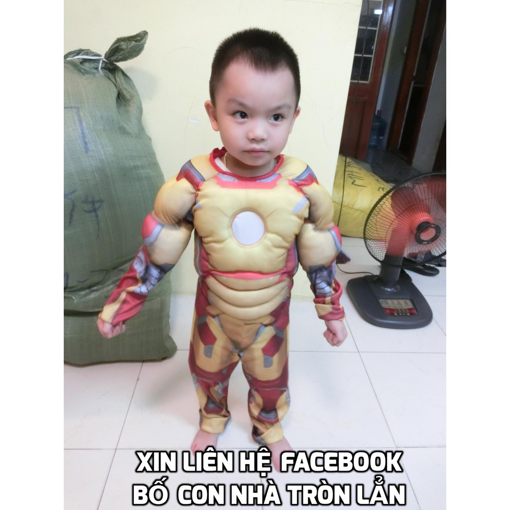 ĐỒ HÓA TRANG COSPLAY SIÊU NHÂN SUPERMAN - Đồ hóa trang siêu nhân cơ bắp Superman - Trang phục hóa trang siêu nhân cơ bắp