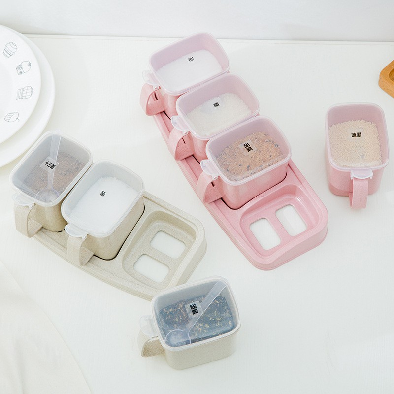 [HSP32]Hộp đựng gia vị ✨💞  [Siêu Sale] [Có sẵn] 🔥💥 Hũ nhựa đựng gia vị sử dụng cho nhà bếp | BigBuy360 - bigbuy360.vn