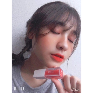 💋SON KEM DOLLY MÀU ĐỎ CAM 💋( Tách sét)