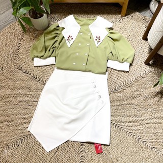 Áo sơ Mi thêu hoa thủ công ulzzang (Ảnh thật 100%)