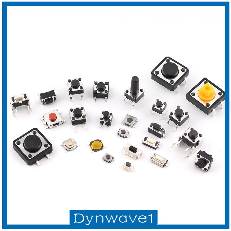 Bộ Công Tắc Micro Nhấn 125pc Cho Điện Tử Dynwave1