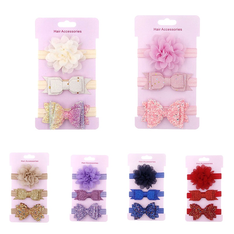 Bộ 3 Băng Đô Cài Tóc Cho Bé