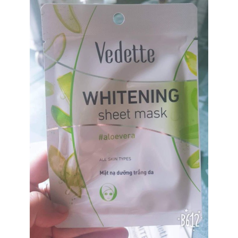 Mặt nạ giấy dưỡng da 25g Vedette