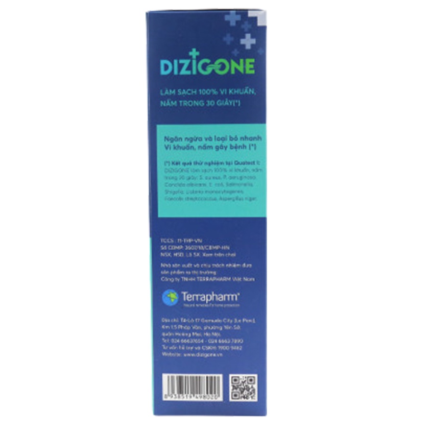 Dung Dịch Sát Khuẩn DIZIGONE - Giúp Tiêu Diệt Vi Khuẩn, Nấm An Toàn - Chai 500 ml - Thuocviet24h