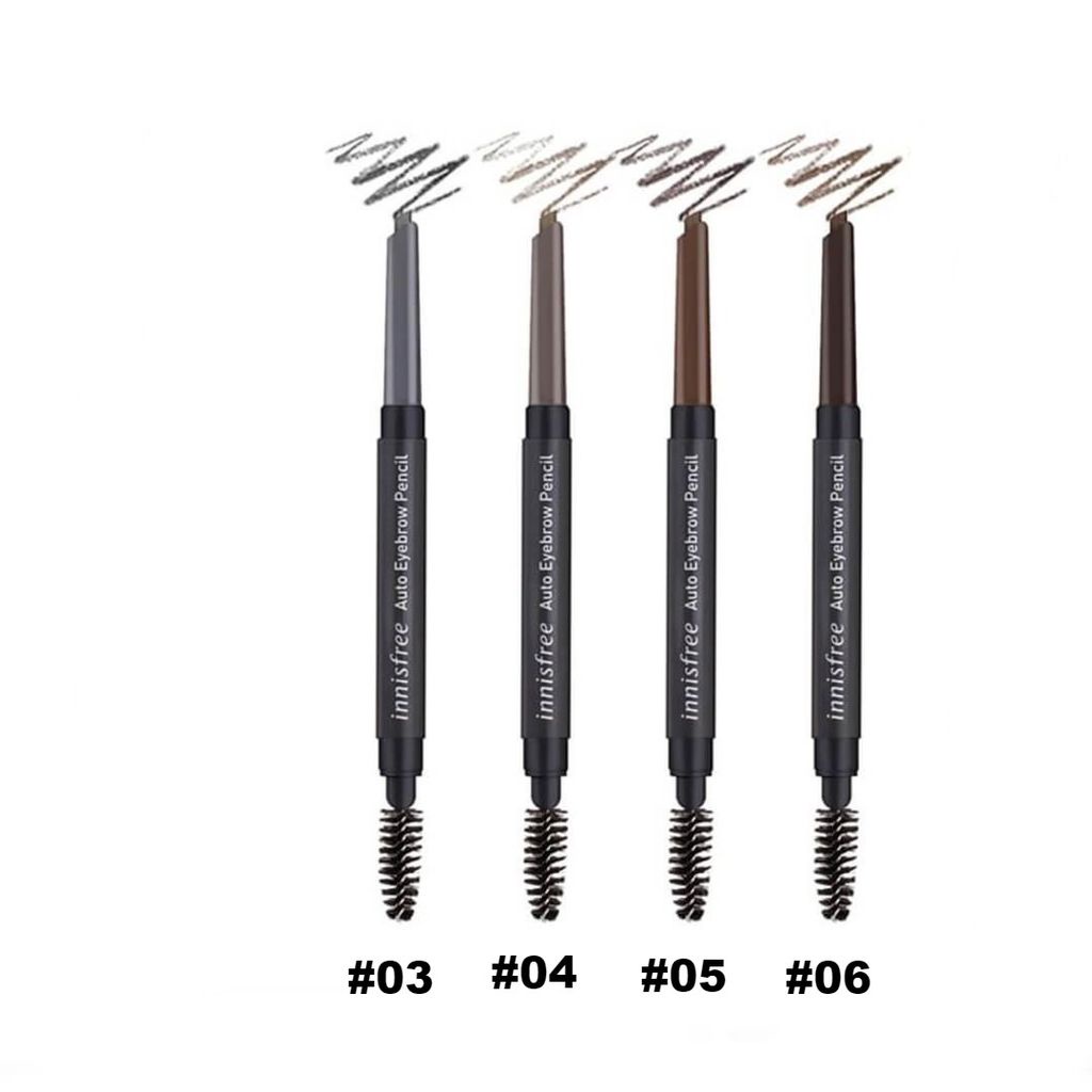 Chì kẻ mày Innisfree Auto Eyebrow Pencil 2 đầu | BigBuy360 - bigbuy360.vn