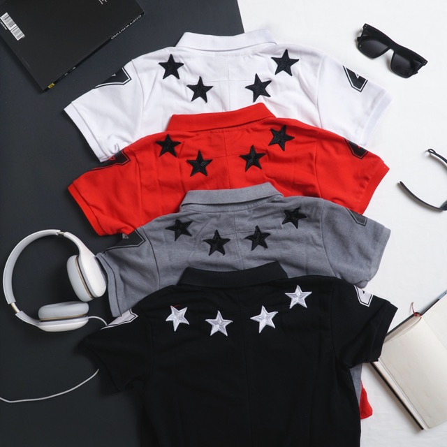 [4 MÀU ] ÁO POLO NAM CAO CẤP GENTLE MEN SAO THÊU- AP-001 | BigBuy360 - bigbuy360.vn