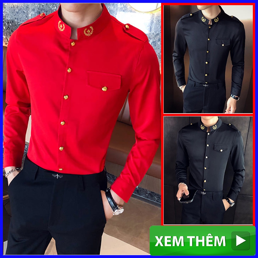 Áo sơ mi Nam, Áo sơ mi chất liệu Poplin phong cách trẻ trung, năng động, cá tính, khẳng định đẳng cấp phái mạnh T2