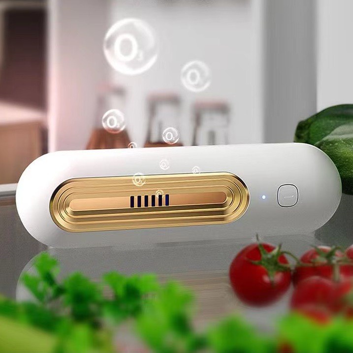 Máy Lọc Không Khí Mini Khử Mùi Tủ Lạnh, Tiệt Trùng Diệt Khuẩn Đảm Bảo Vệ Sinh, An Toàn Thực Phẩm
