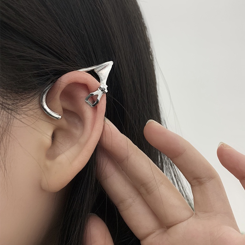 Khuyên Kẹp Tai Thiết Kế Đơn Giản Không Xỏ Phong Cách Hàn Quốc Hàng Mới