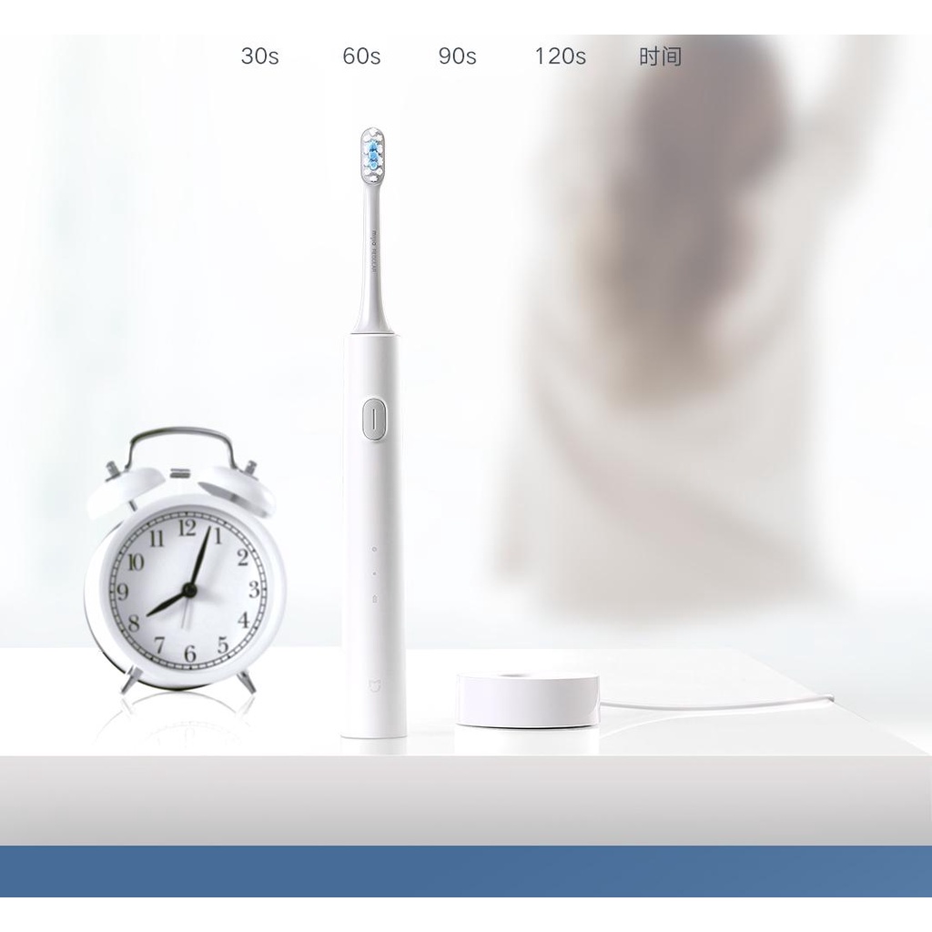 Bàn chải răng điện Xiaomi Mijia T301 MES605 sạc không dây tiện lợi chính hãng - Minh Tín Shop