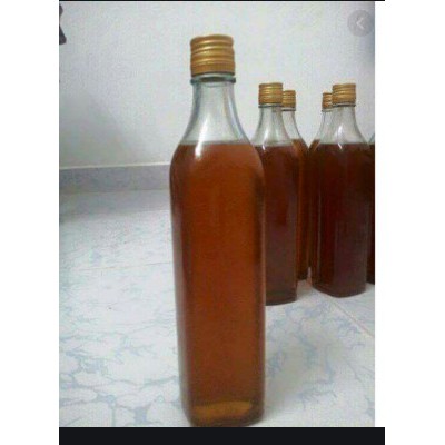 Chai Thủy Tinh Vuông 500ml Nắp Nhôm