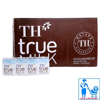 Thùng sữa TH true Milk 110ml hương sô cô la 48 hôp
