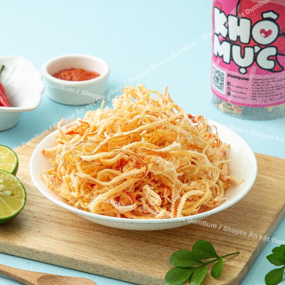 [Mã SKAMSALE8 giảm 10% đơn 200K] Khô mực hấp dừa xé sợi 200g DumBum đồ ăn vặt Hà Nội | BigBuy360 - bigbuy360.vn
