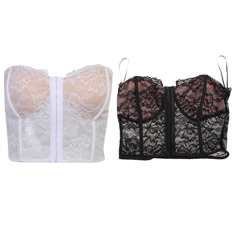 Áo Lót Ren Hoa Xuyên Thấu Hở Lưng 10mk Gợi Cảm Cho Nữ