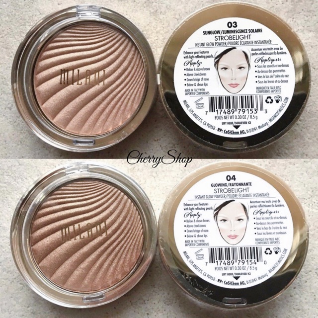 [Giá Sốc/Hàng Ý] Phấn bắt sáng Milani Strobelight Instant Glow Powder (8,5g) | BigBuy360 - bigbuy360.vn