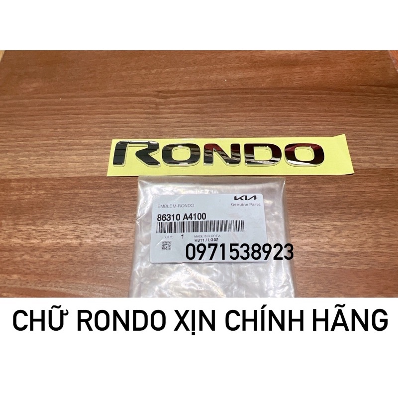 LOGO CHỮ RONDO XỊN CHÍNH HÃNG 86310A4100