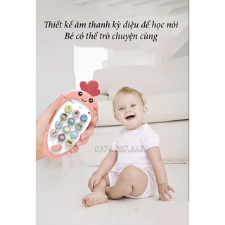 Điện thoại đồ chơi có gặm nướu cho bé